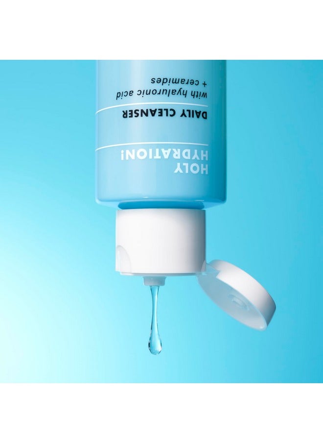 Skin Holy Hydration! Daily Cleanser, Face Cleanser For Washing Away Excess Oil, Impurities & Makeup, Made With Hyaluronic Acid, Vegan & Cruelty-Free