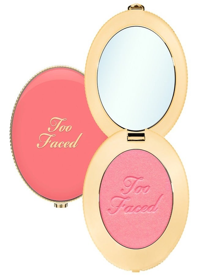 Too Faced Cloud Crush Blurring Powder Blush Golden Hour - Satin Peach Pink 4.82g