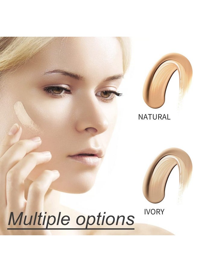 Skin Tone Adjusting Cc Cream Spf 50, Cc Cream Colour Correcting Self Adjusting For Mature Skin Full-Coverage Foundation, Skin Concealer Brightening Skin Tone-Natural Colo