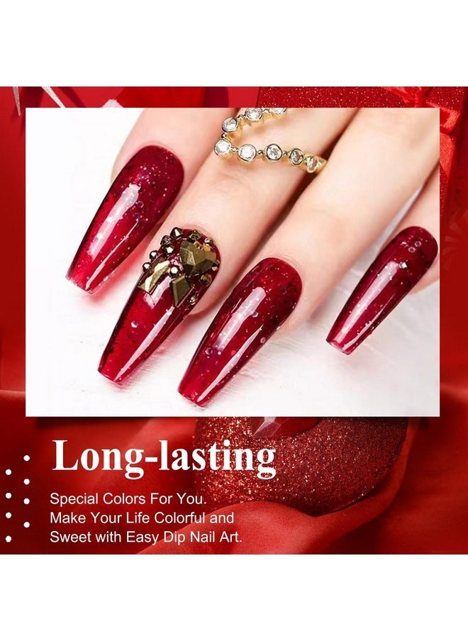 28G/Box Color Acrylic Powder Professional Red Glitter Acrylic Nail French Manicure Powder For Nail Extension Acrylic Nail System,Hj-Nap017-No.36