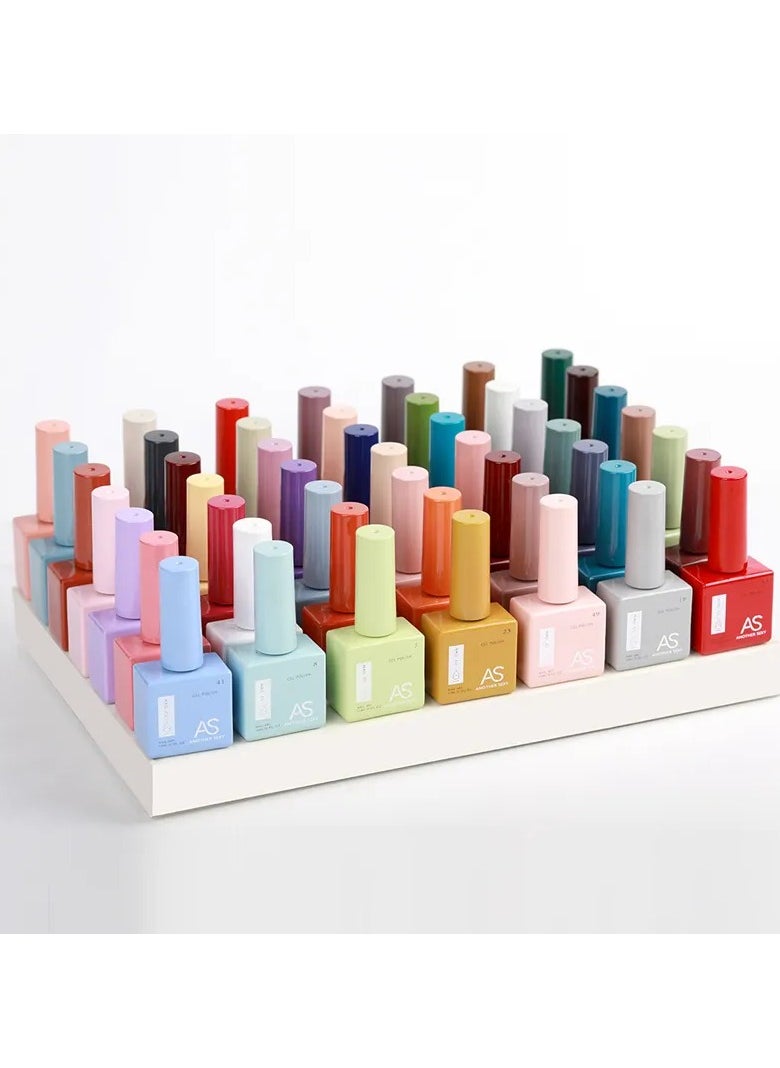 Pastel 60+3 Color Collection Nail Gel Polish Set OEM Custom Unique Bottle Gel Nail Polish