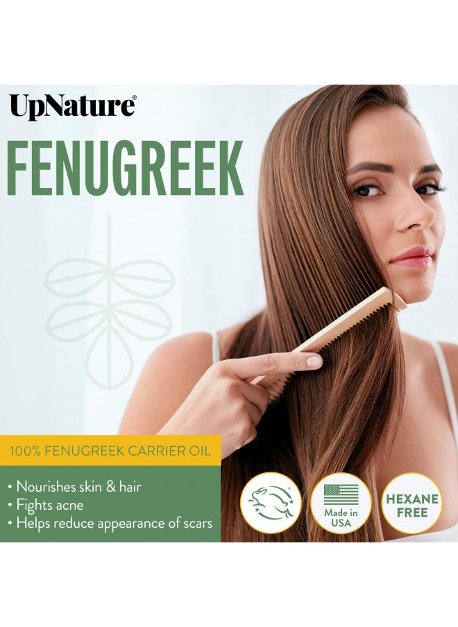 100% Natural And Pure Fenugreek Oil For Hair Growth Skin Health And Improves Digestion