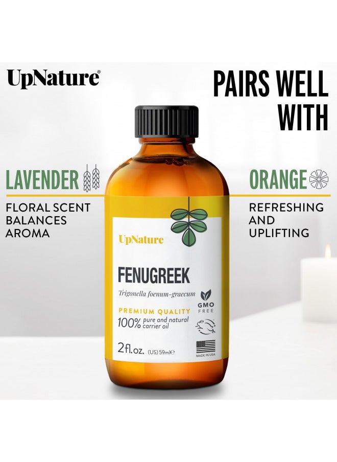 100% Natural And Pure Fenugreek Oil For Hair Growth Skin Health And Improves Digestion