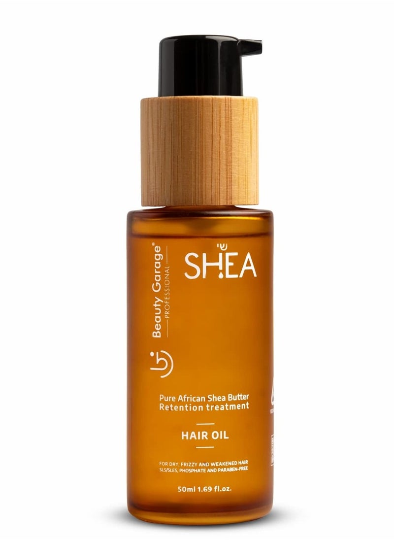 Pure African Shea Butter Retention Treatment Hair Oil 50ml