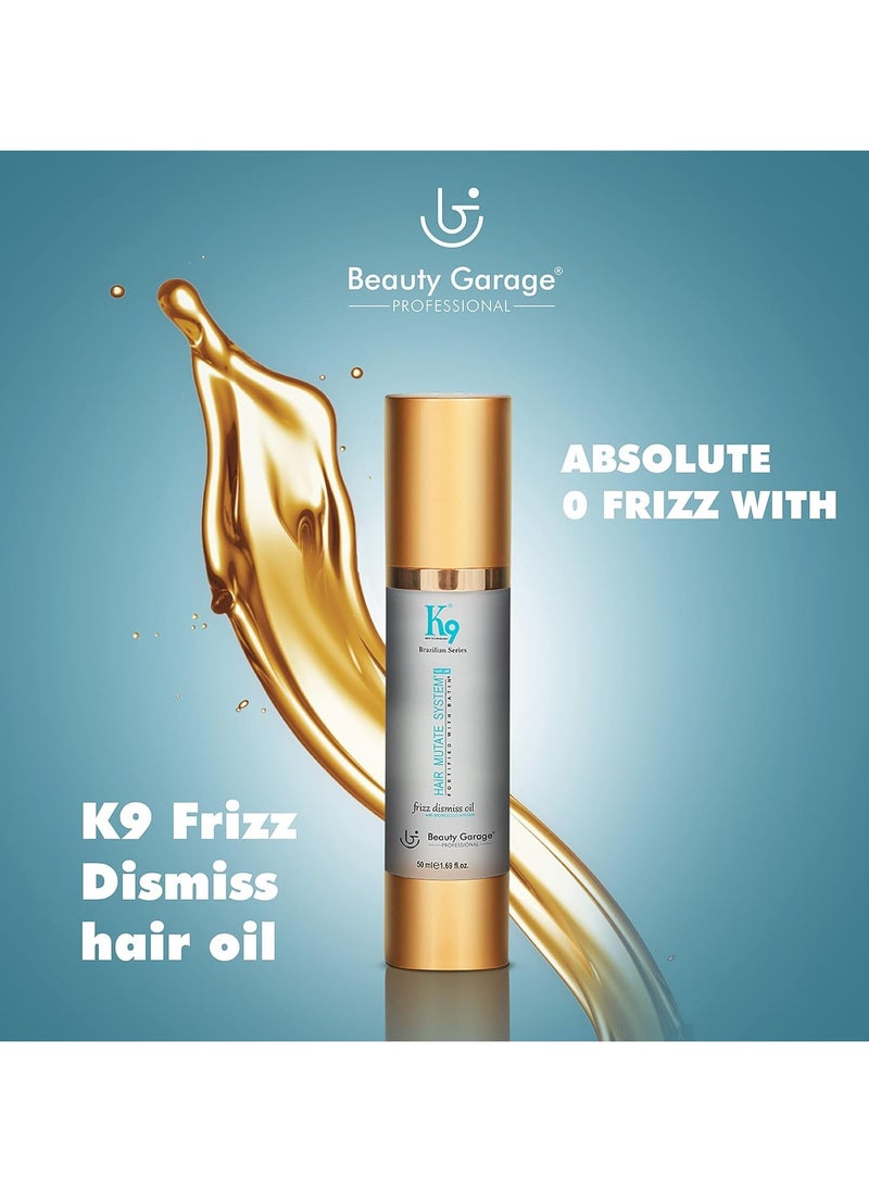 K9 Frizz Dismiss Hair Oil with Morocco Argan 50ml