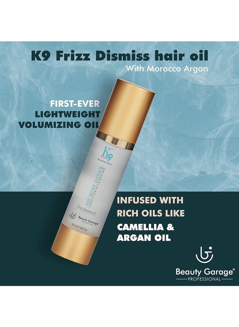 K9 Frizz Dismiss Hair Oil with Morocco Argan 50ml