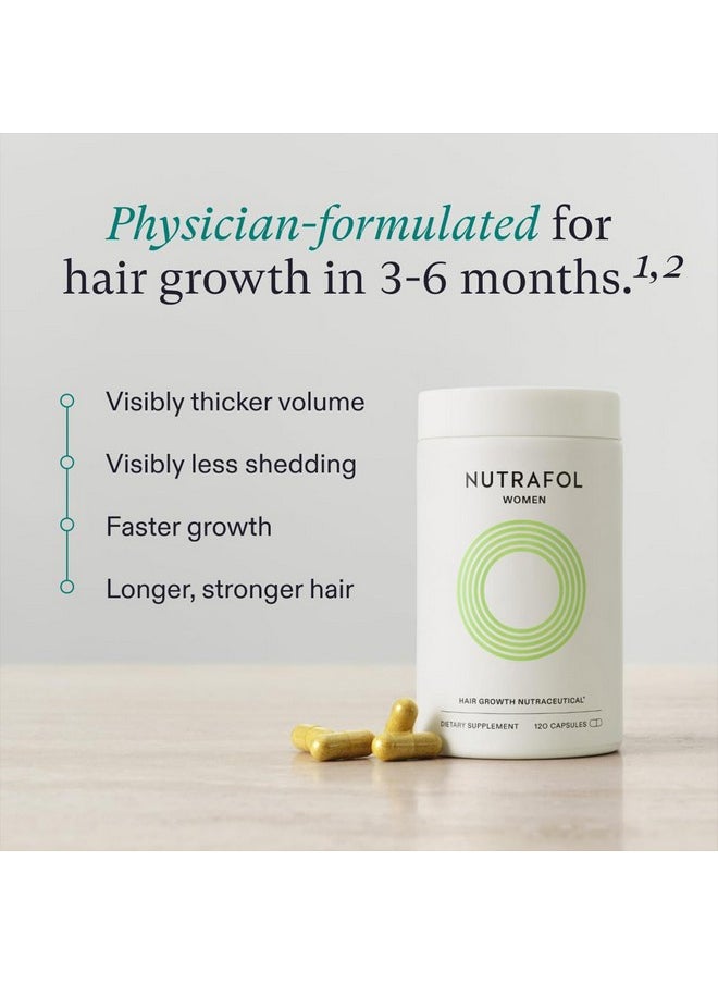 Women'S Hair Growth Supplements, Ages 18-44, Clinically Proven For Visibly Thicker And Stronger Hair, Dermatologist Recommended - 1 Month Supply