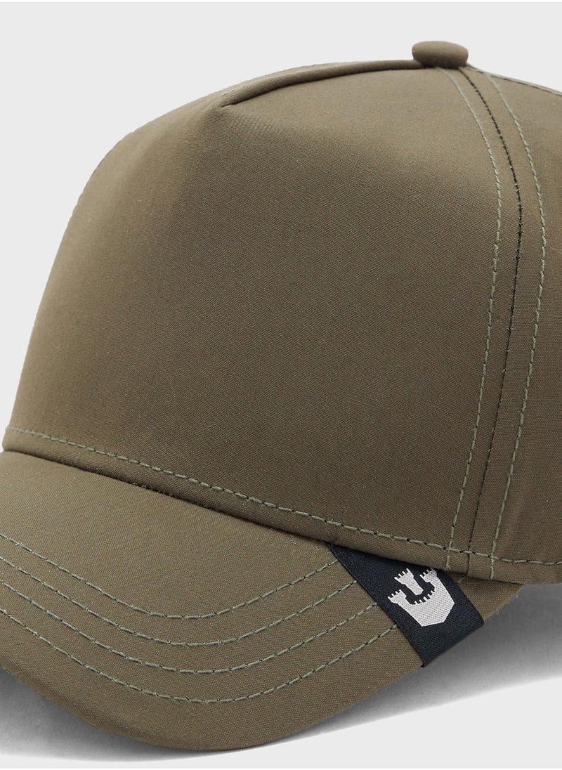 Gb101-Wax Curved Peak Cap