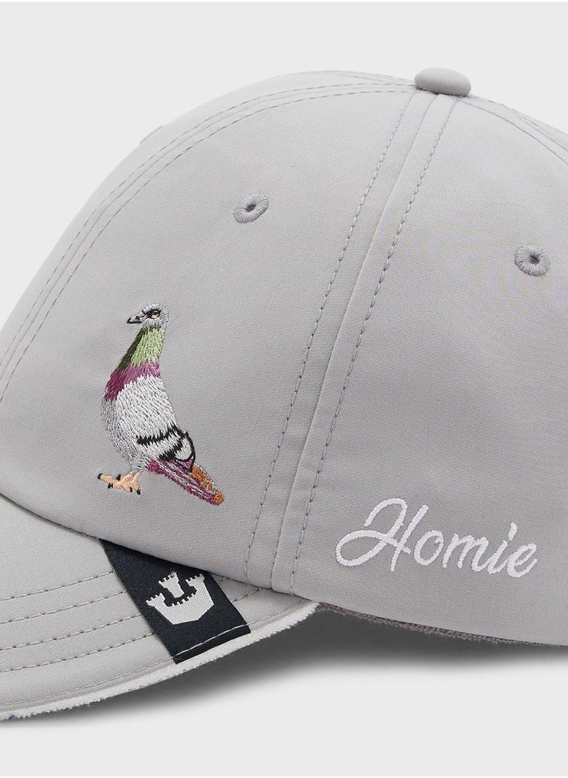 Homie'S Where The Heart Is Curved Peak Cap
