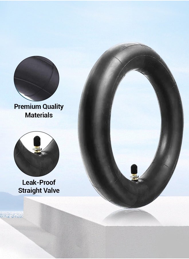 8.5x2 Electric Scooter Inner Tube, Straight Valve TR4A, 2-Pack, High Quality & Durable, Compatible with Xiaomi Scooter | Wear-Resistant, Puncture-Proof Inner Tubes