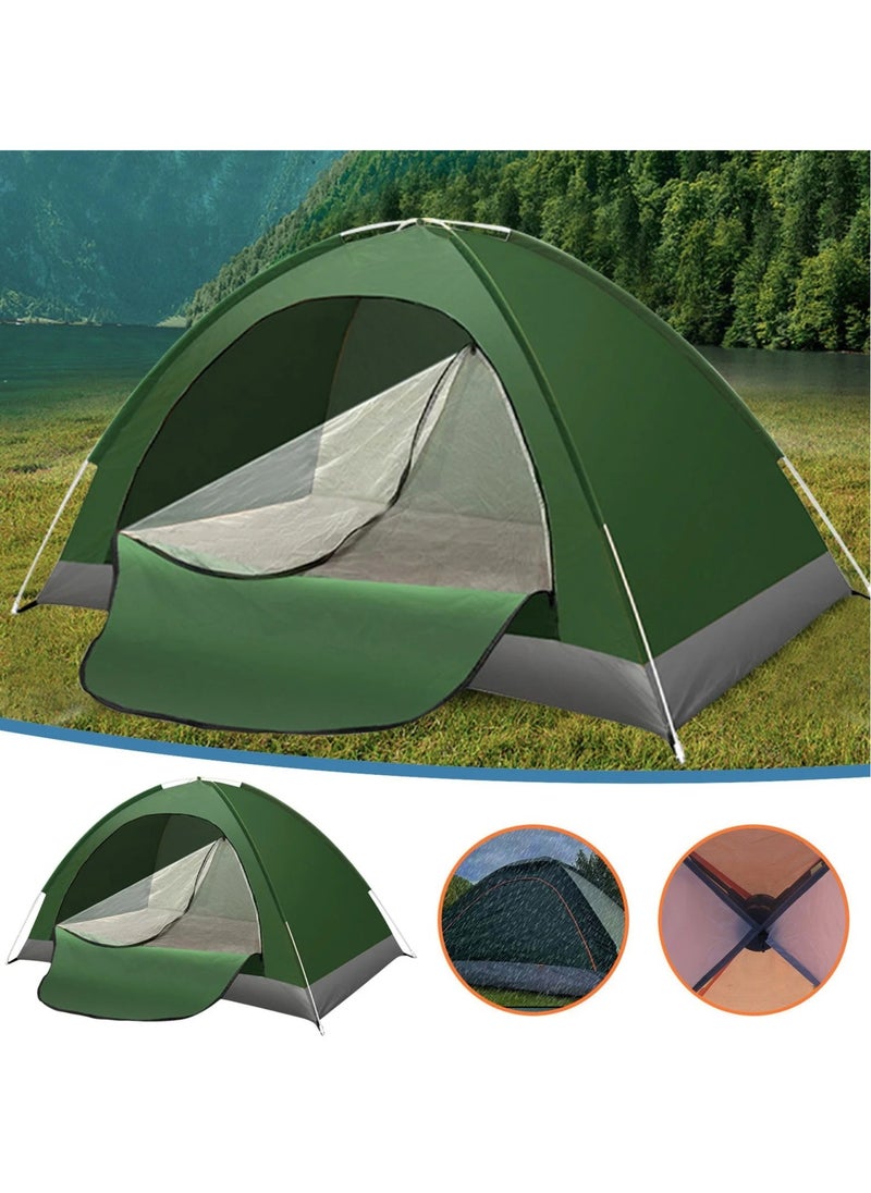 2 Person Tent For Camping, Waterproof Windproof Backpacking Tent, Easy Set Up Small Lightweight Tents, For All Seasons