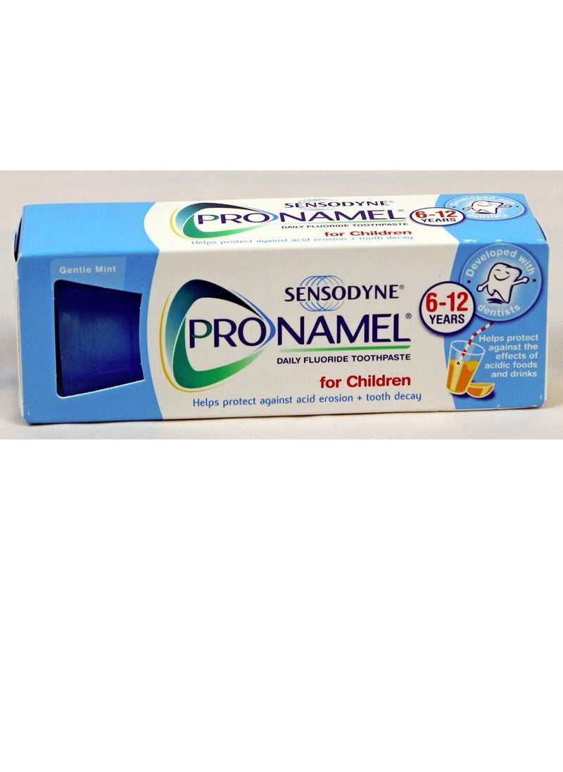 Sensodyne Pronamel Children Daily Fluoride Toothpaste [Pack of 5]