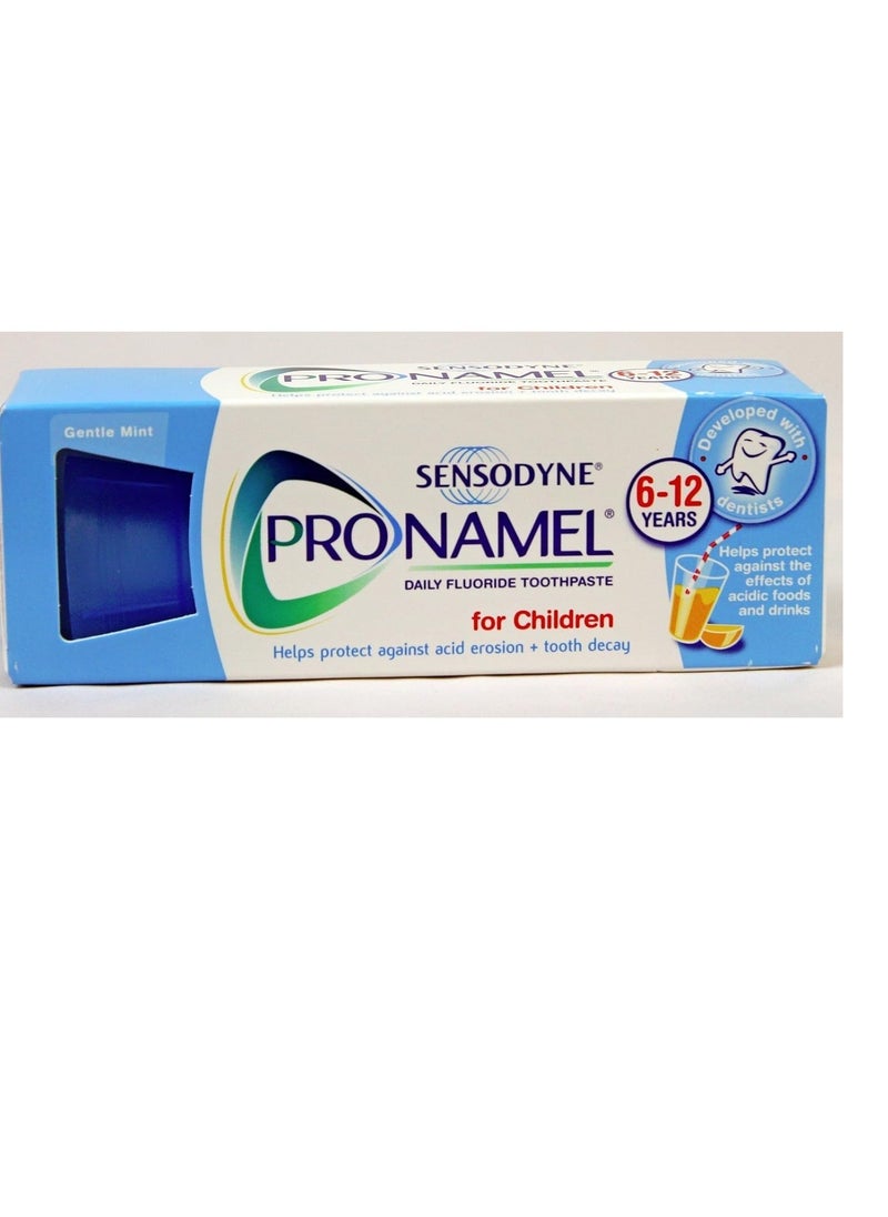 Sensodyne Pronamel Children Daily Fluoride Toothpaste [Pack of 5]