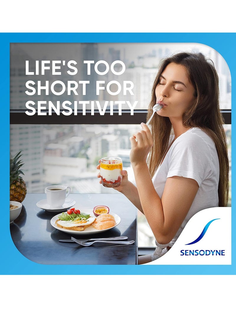 Sensodyne Complete Protection Sensitive Toothpaste For Gingivitis, Sensitive Teeth Treatment, Extra Fresh - 3.4 Ounces (Pack of 2)