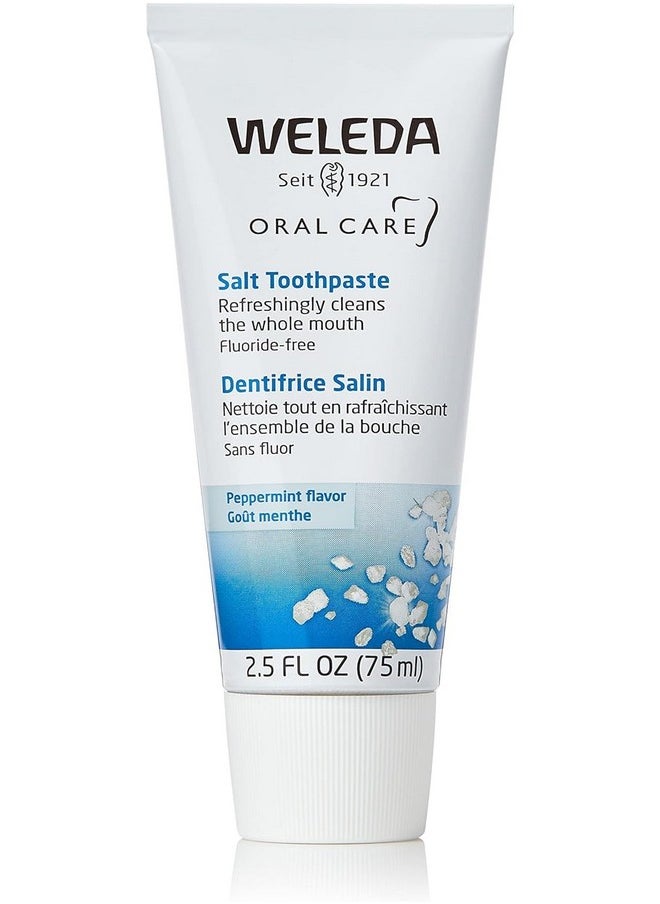 Natural Salt Toothpaste, 2.5 Ounce (Pack Of 1)