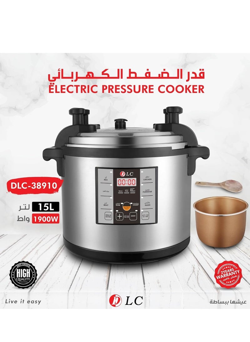 Electric Pressure Cooker 15 Litter 1900 Watt DLC-38910