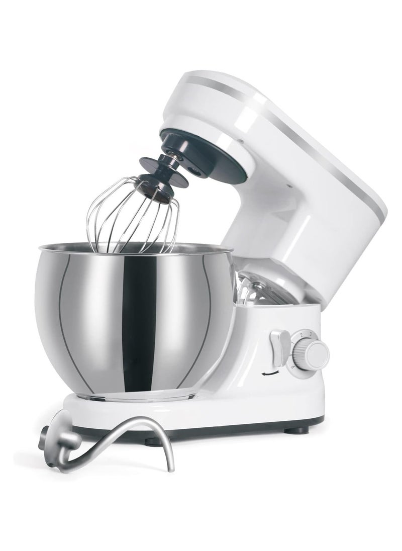 5L Stand Mixer, 700W Electric Food Dough Mixer with 6-Speed Control, Stainless Steel Bowl, Dough Hook, Whisk, Beater, and Egg White Separator for Baking & Cooking