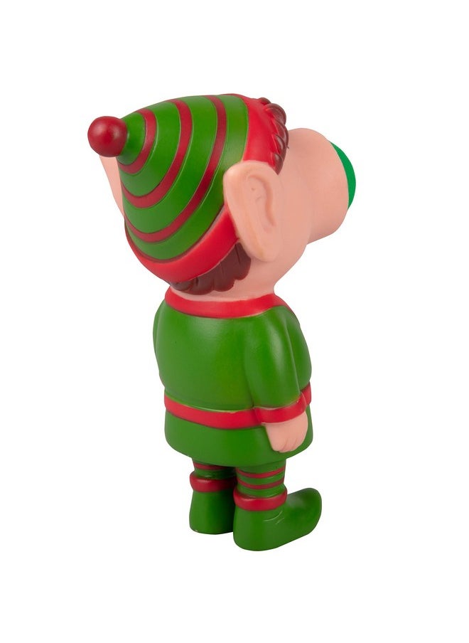 Christmas Elf Ball Popper Toy - Holiday Stocking Stuffer Includes 4 Soft Foam Balls - Squeeze To Pop Air Powered Balls Up To 20 Feet - For Indoor/Outdoor Play - Gift For Kids, Girls, Boys