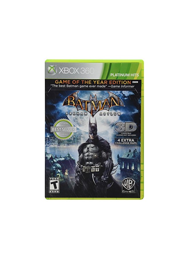 Batman: Arkham Asylum [Game of the Year Edition] (Platinum Hits)