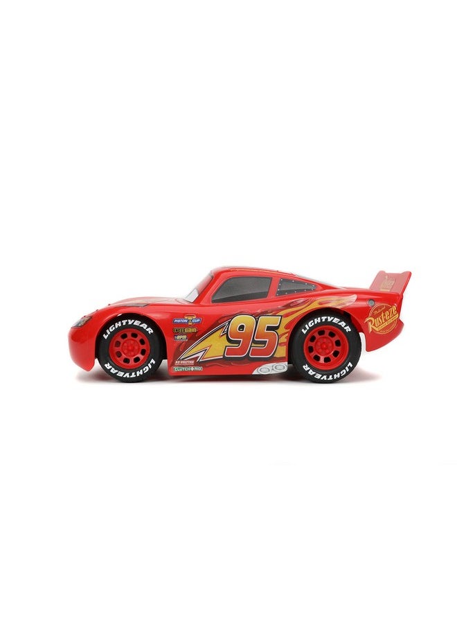 Pixar Cars 1:24 Lightning Mcqueen Rc Remote Control Car 2.4 Ghz Red Toys For Kids
