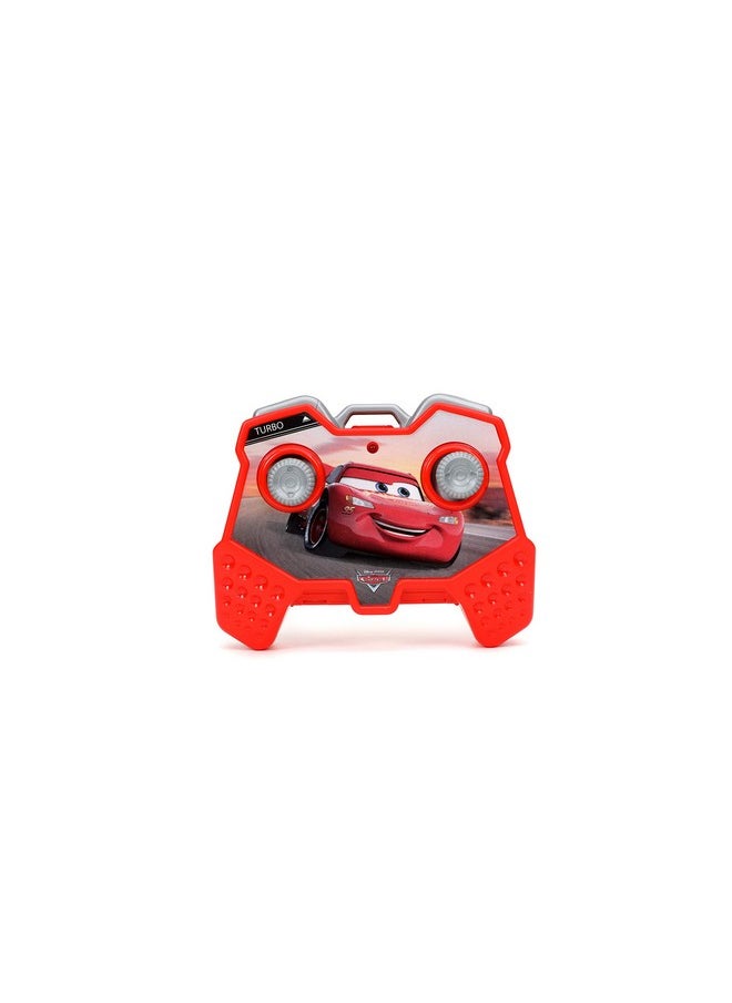 Pixar Cars 1:24 Lightning Mcqueen Rc Remote Control Car 2.4 Ghz Red Toys For Kids