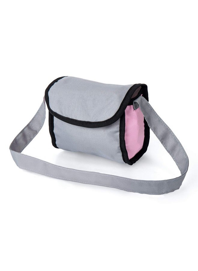 Design Baby Doll Trendy Pram In Grey/Pink, 67 X 41 X 68 Centimeters, 1300800