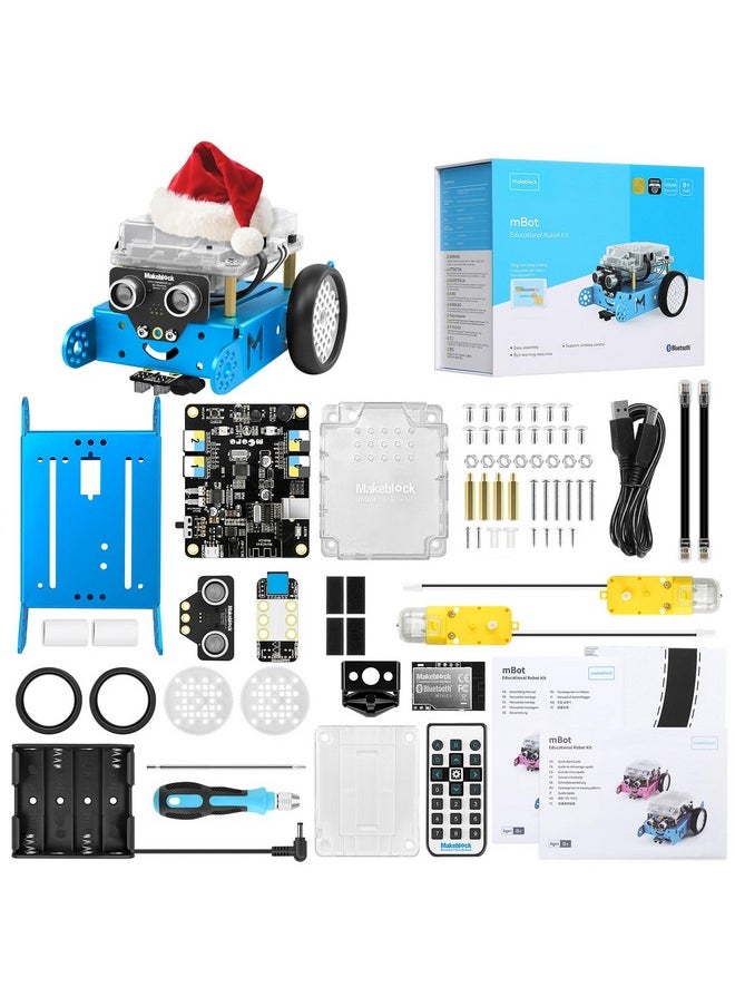 Mbot Robot Kit, Robotics For Kids Ages 8-12 Learn To Code With Scratch & Arduino, Stem Toys Science Kits For Kids Age 8-12 Boys And Girls Age 8+