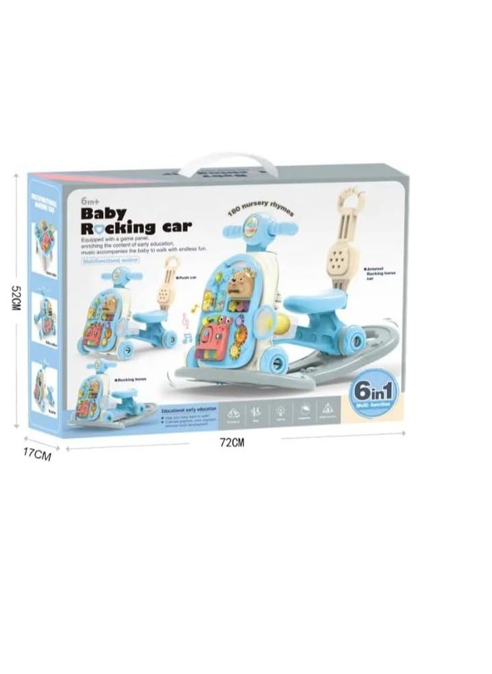 6 in 1 Baby Walker for Baby Boy Baby Girl