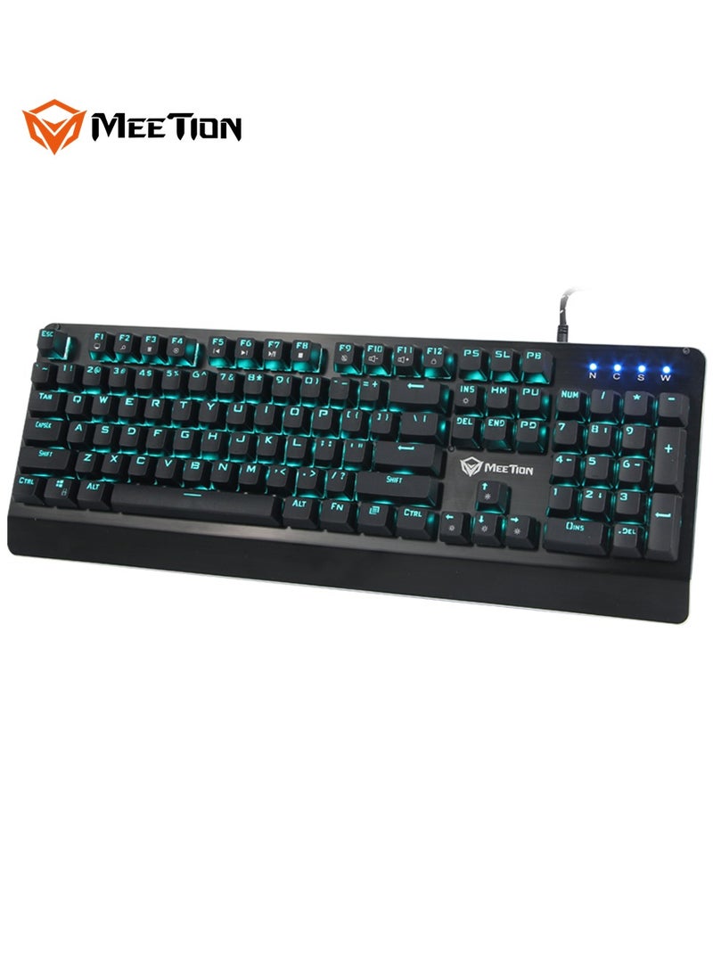 MEETION RGB MECHANICAL KEYBOARD MK01 Full key Anti-ghosting RGB chroma Backlit customizable High-quality macro mechanical switch