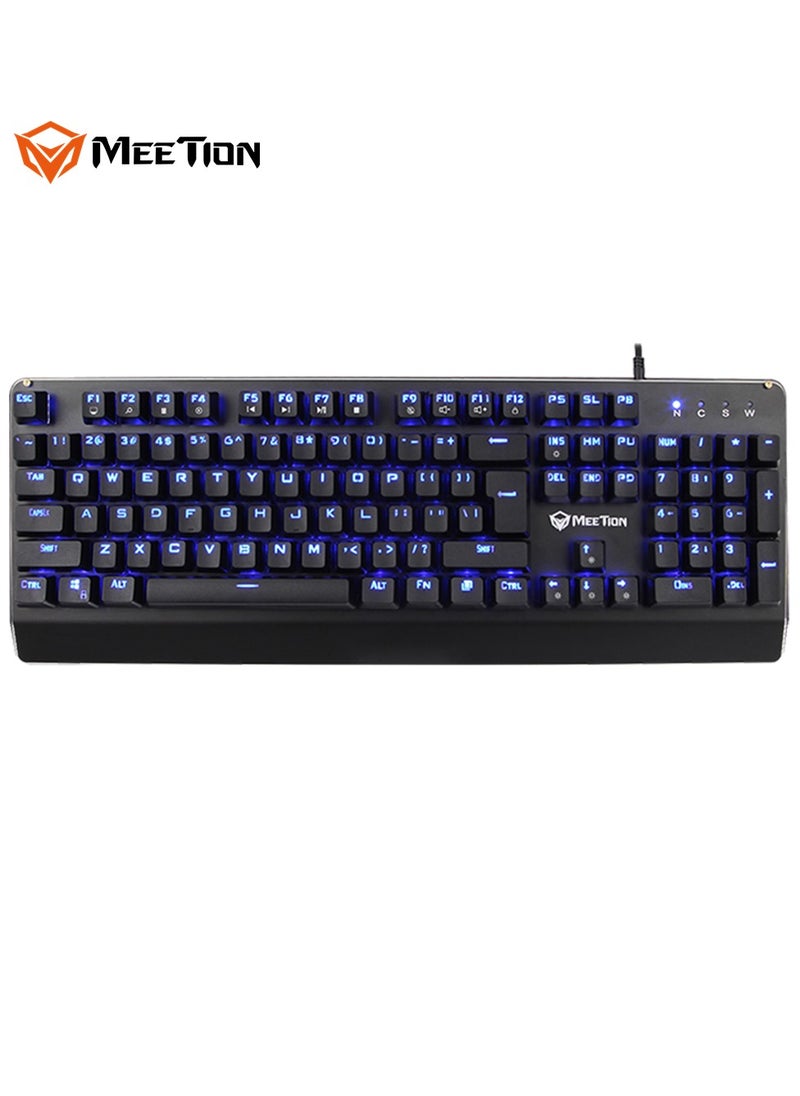 MEETION RGB MECHANICAL KEYBOARD MK01 Full key Anti-ghosting RGB chroma Backlit customizable High-quality macro mechanical switch