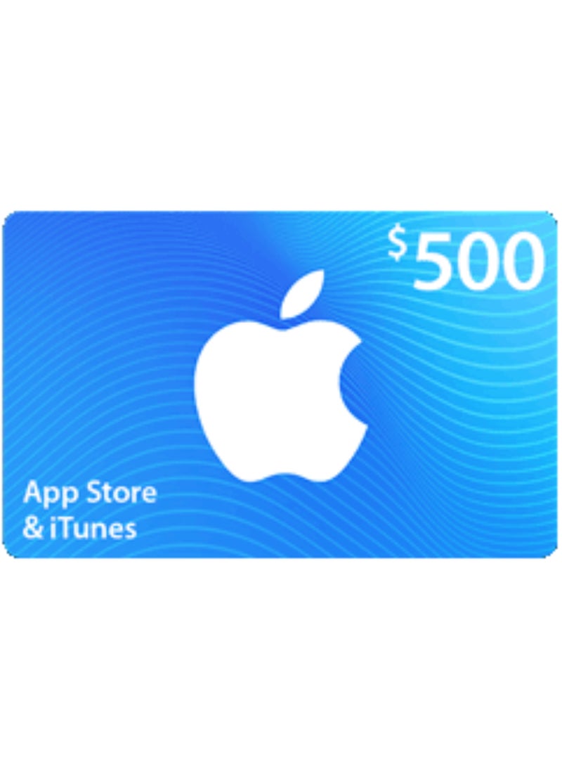 iTunes 500$ -USA - (Delivery via SMS/WhatsApp)