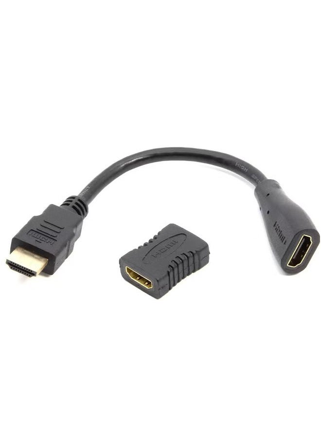 Metal Shell HDTV Cable 5-in-1 Video Transfer GD-8296 – High-Quality HDMI, VGA, AV, and Audio Cable for Seamless Video Connectivity