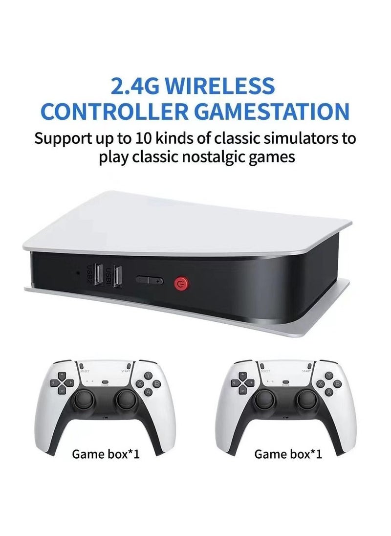 Game 2.4G Double Wireless Controller Game Station 4K HD Classic