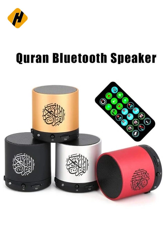 Portable Quran Speaker MP3 Player – 8GB Storage, TF Card Support, FM Radio, with Remote Control for Easy Navigation