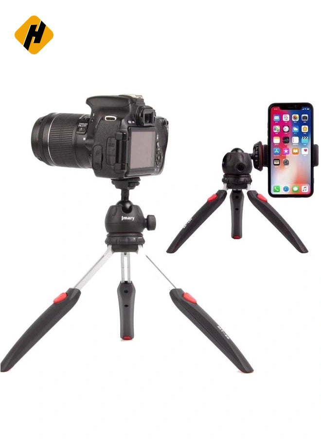 Jmary MT-35 - Table Top Mini Portable Fold-able Extendable Tripod Stand for Mobile Phones and DSLR & Digital Cameras