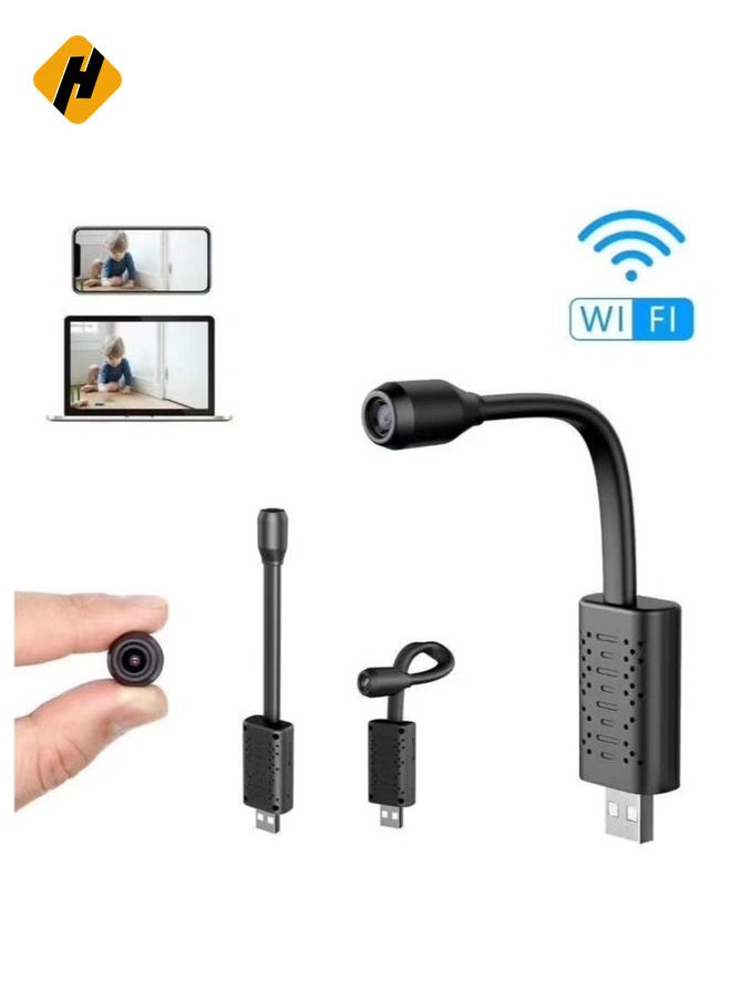 USB Camera Portable Wifi Camera Mini Wireless USB IP Camera Flexible 360 Degree Video Motion Detection Camera