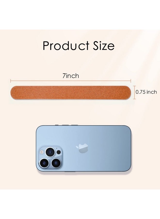 Nail File Large Emery Boards For Nails,180 Grit Nail Files For Natural Nails, Thin Emory Nail File Pack Manicure Tool For Home Use 12Pcs