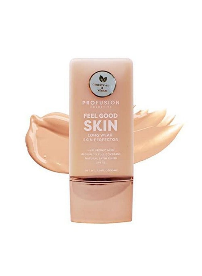 Lightweight Liquid Foundation For A Flawless And Elegant Radiance, Breathable Makeup For Improves Uneven Skin Tone, Cruelty-Free - Fair 3