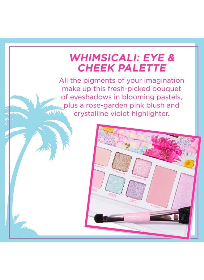 Petite ’N Pretty Whimsicali Eyeshadow & Cheek Makeup Palette Kit For Kids, Tweens & Teens - Natural, Clean, Non-Toxic - Made In Usa