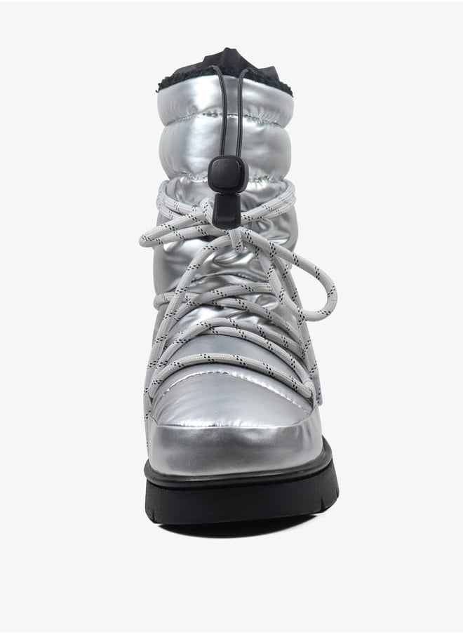 Women's Lace-Up High Shaft Boots