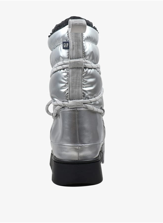 Women's Lace-Up High Shaft Boots