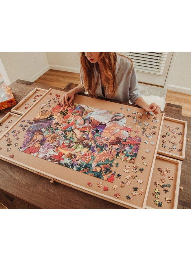 Street Fighter Time For Battle 1000-Piece Jigsaw Puzzle For Adults | Brain Teaser, Educational Developmental Toys & Games, Building Kit Activities To Encourage Creative Play | 28 X 20 Inches