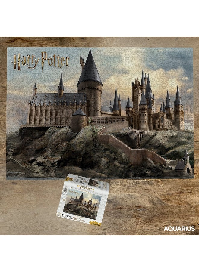 Harry Potter Puzzle Hogwarts Castle (3000 Piece Jigsaw Puzzle) - Officially Licensed Harry Potter Merchandise & Collectibles - Glare Free - Precision Fit - 32X45In