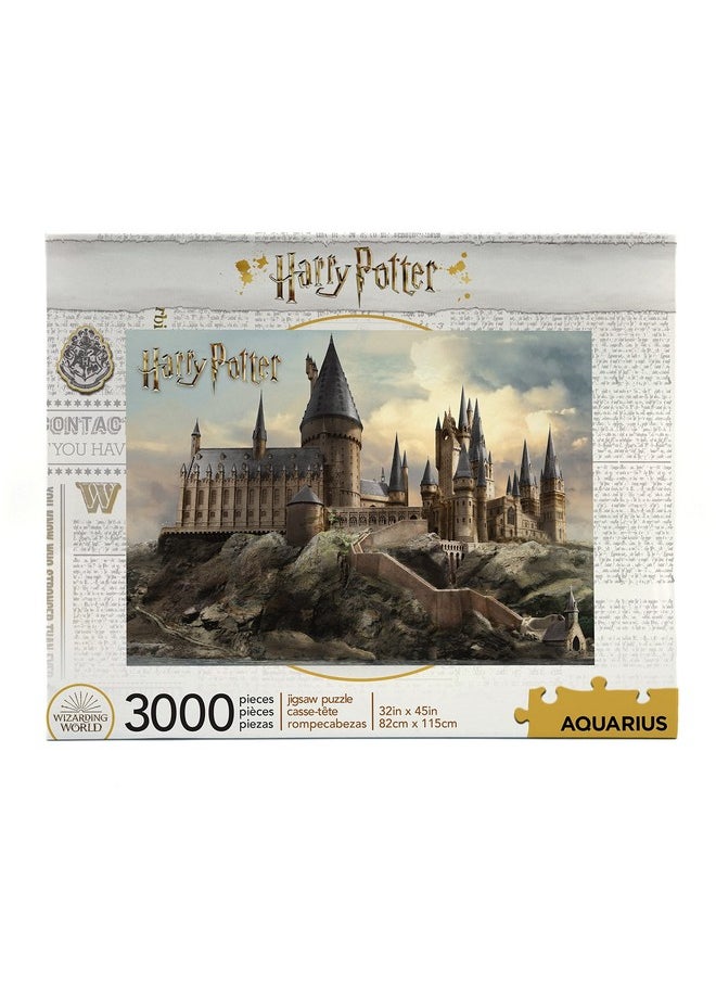 Harry Potter Puzzle Hogwarts Castle (3000 Piece Jigsaw Puzzle) - Officially Licensed Harry Potter Merchandise & Collectibles - Glare Free - Precision Fit - 32X45In
