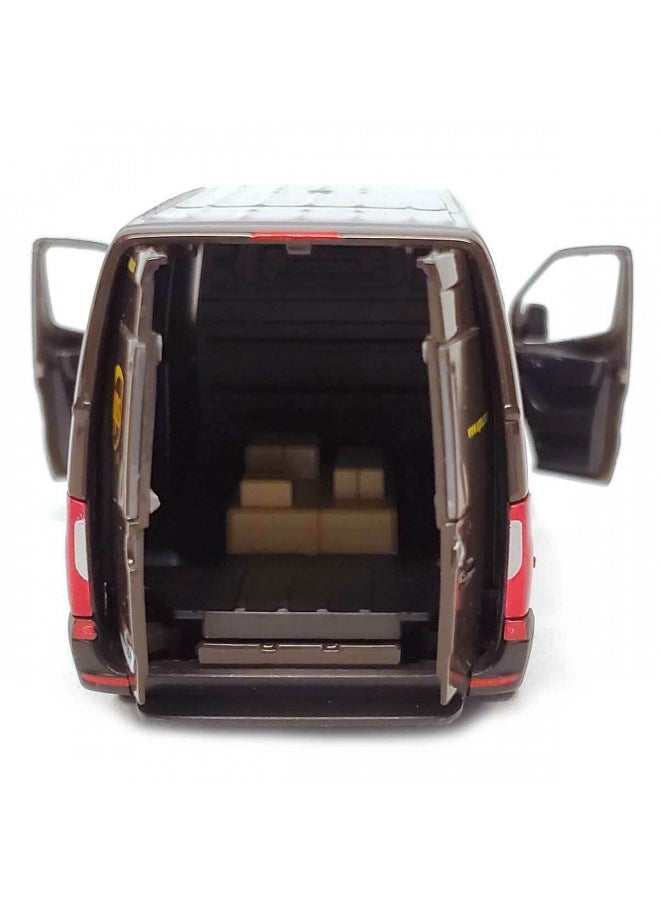 KiNSMART Mercedes-Benz Sprinter UPS Edition Delivery Van 1:48 Scale for Unisex Children