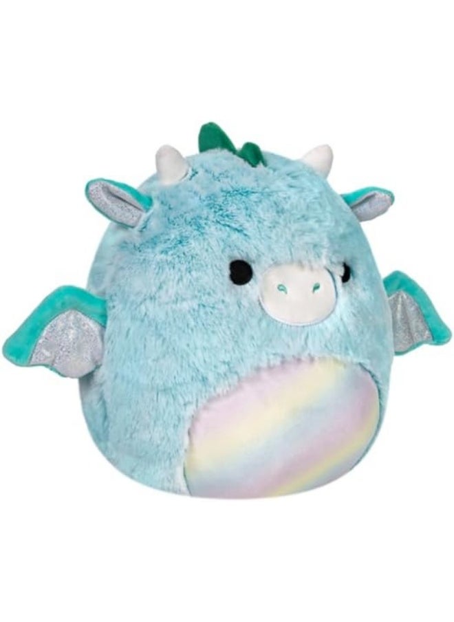 Squishmallows Fuzzamallow Lorelai the Dragon Plush Toy ( 30.5 cm )