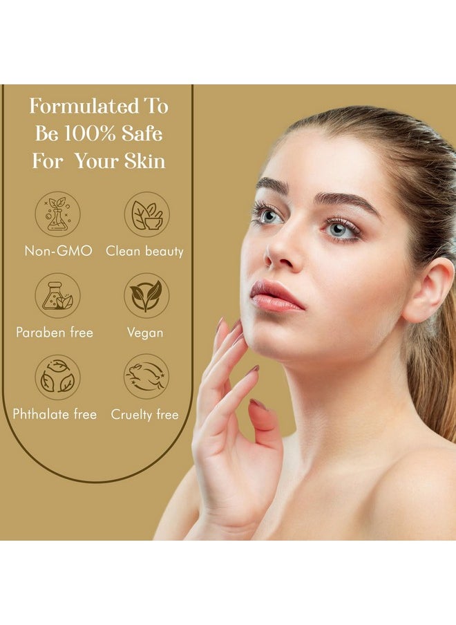 24K Gold And Collagen Night Face Moisturizer - Reduces Age Spots, Fine Lines & Wrinkles, Lifting & Firming Night Cream - Cruelty Free Korean Skin Care For All Skin Types