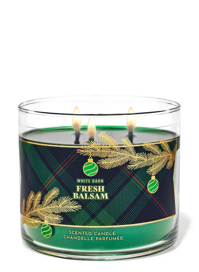 Fresh Balsam 3-Wick Candle