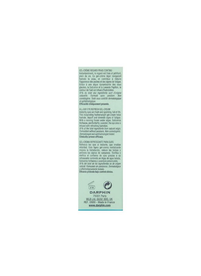 Hydraskin All-Day Eye Refresh Gel-Cream, 0.5 Ounce (I0013949)