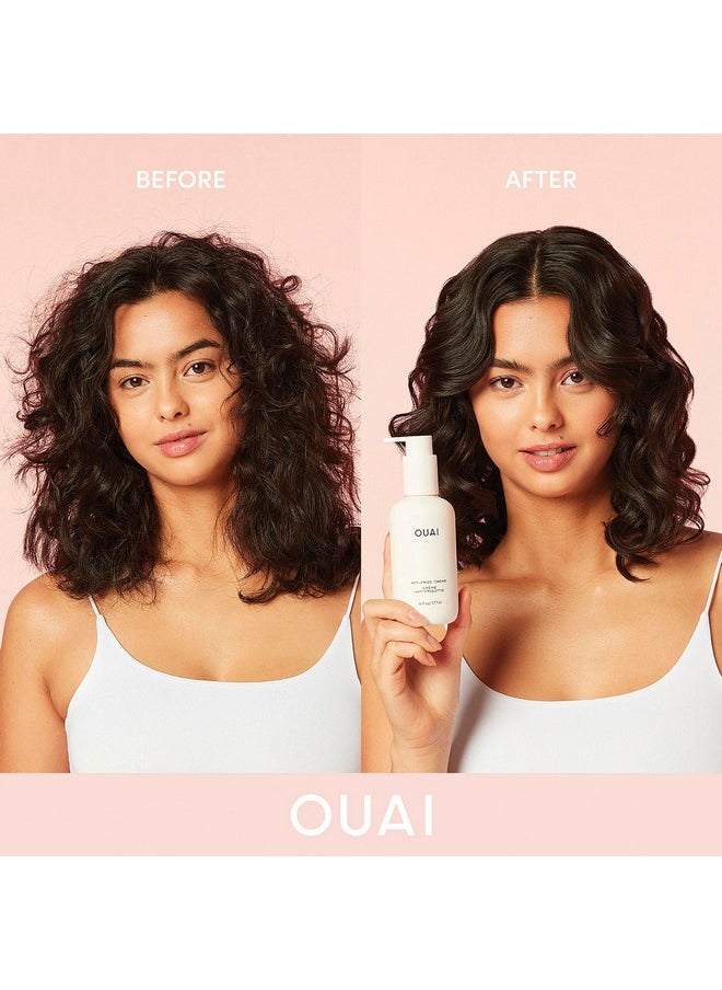 Anti Frizz Cream - Moisturizing Hair Cream With Frizz Control & Heat Protection - Provides Lasting Hydration With Jackfruit & Beetroot Extract - Paraben, Phthalate & Sulfate Free (6 Oz)
